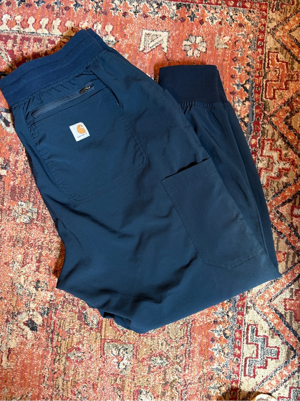 Carhartt Navy Work Scrubs Pants
